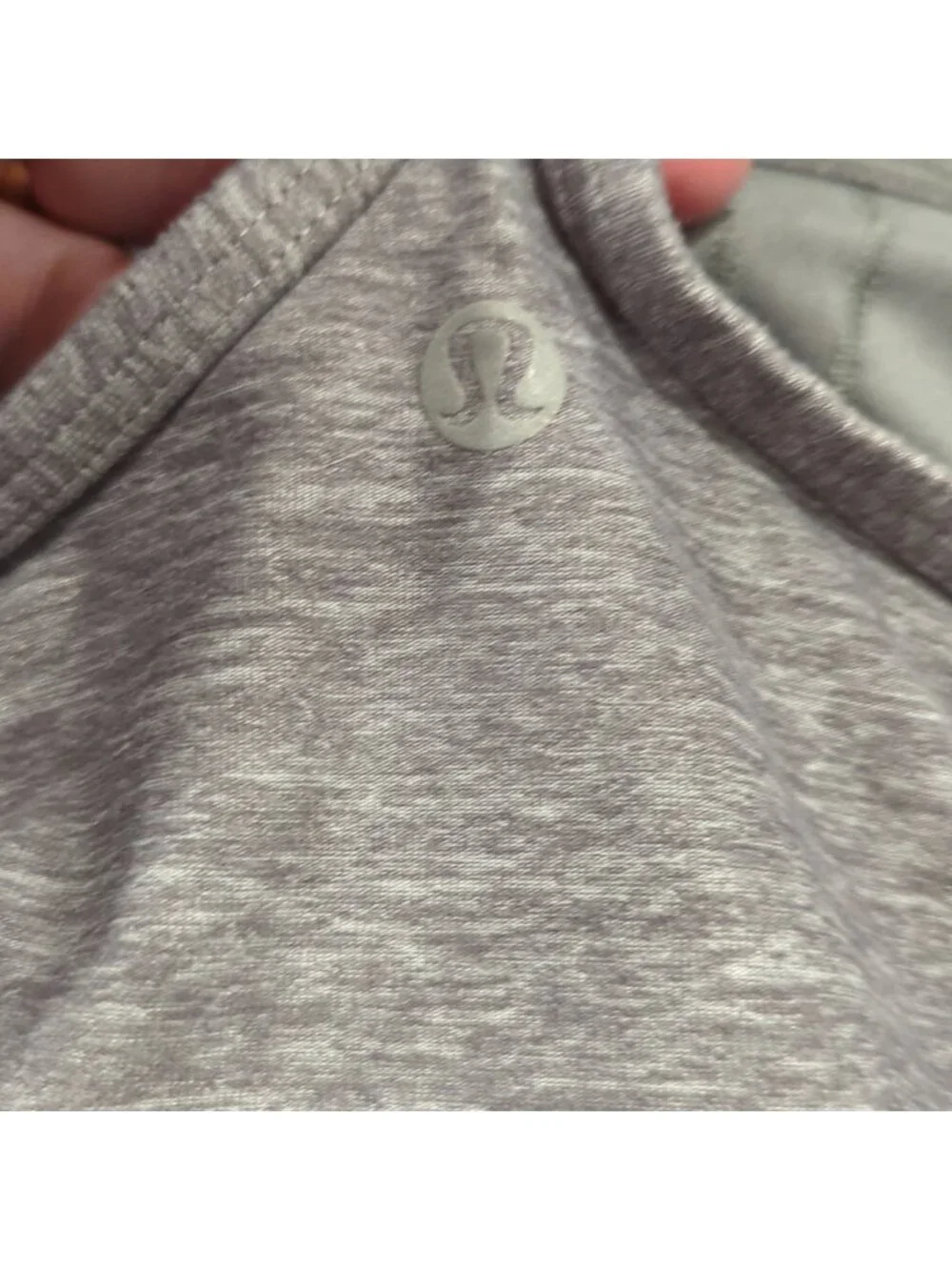 Lululemon Power Y Tank Heathered Slate